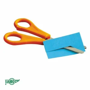 Tijera Faibo Escolar Zurdo 13,5Cm Naranja Te13Z