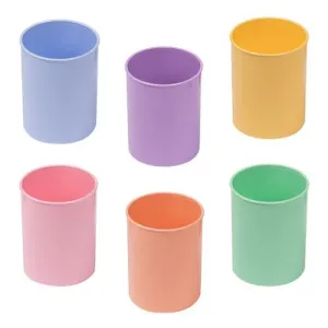 Cubilete Plastico Faibo Pastel Azul 206-37