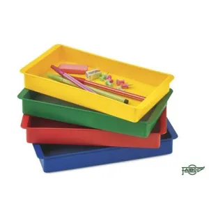 Bandeja Multiuso Plastico Faibo Rectangular Amarilla 209-05