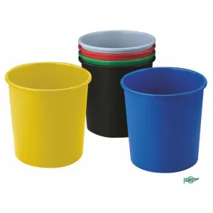 Papelera Plastico Faibo Amarillo 18L 318-05