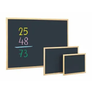 PIZARRA NEGRA MARCO MADERA FAIBO 505-2 40X60