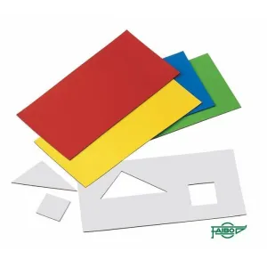 Pack 5 Laminas Imantadas Faibo 20X10Cm 759