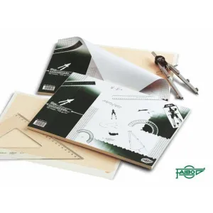 Bloc Papel Milimetrado Faibo A4 50 Hojas 100Grs 906-A4