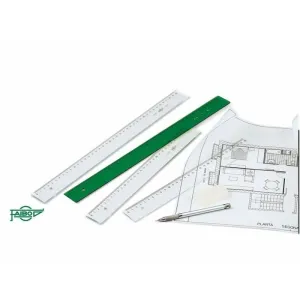 Regla Faibo Plastico 30Cm 106-30V