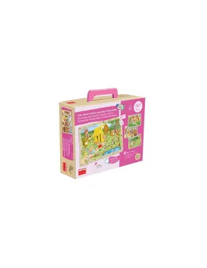 Pack 4 Puzzles Akros 60 Piezas Cuentos Clasicos 50415