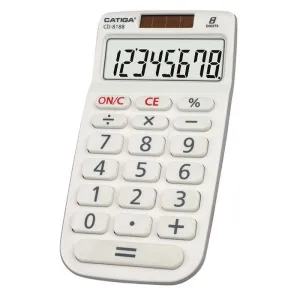 CALCULADORA SOBREMESA CATIGA CD-8188 8 DIGITOS BLANCO