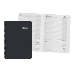 Agenda Ingraf 2026 Roma A5 Diaria Negro 356409