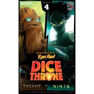 Dice Throne Temporada 1 Rerolled: Ninja Vs Treant