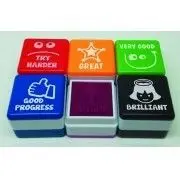 Pack 6 Sellos Motivacionales Office Box Ingles 0614