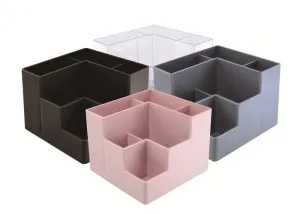 Organizador Sobremesa Office Box Giratorio 6 Compartimentos Colores Surtidos 1016