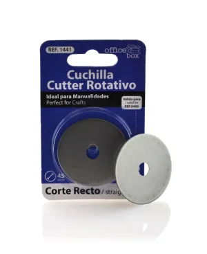 Recambio Cuchilla Office Box para Cutter Rotativo de Seguridad 0440 1441