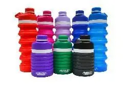 Botella Silicona Plegable 550Ml Office Box 85811