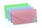 Sobre Plastico Office Box Velcro Tamaño Recibo Pastel Colores Surtidos 90505