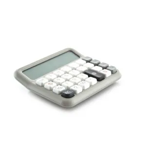 CALCULADORA SOBREMESA OFFICE BOX SOFT LT-D1566 GRIS