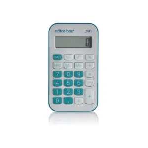 CALCULADORA BOLSILLO OFFICE BOX LT-P126 AZUL