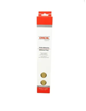 Vinilo Adhesivo Oracal 651 Oro 32Cmx1,20M Vin-Adh-O-Oro