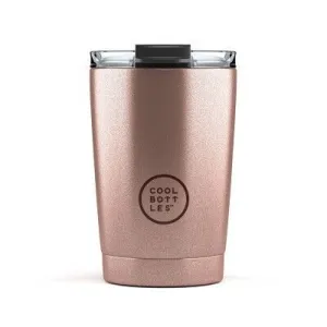 Taza Termica Acero Inoxidable Cool Bottles 330Ml Metallic Rose Cbt33Mer