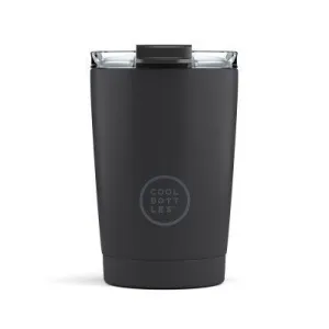 Taza Termica Acero Inoxidable Cool Bottles 330Ml Mono Black Cbt33Mob
