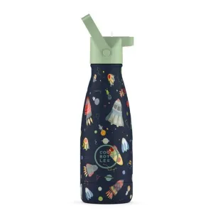 Botella Termica Acero Inoxidable Cool Bottles 260Ml Space Rockets Cbbk26Sr