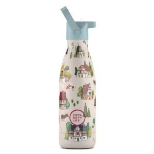 Botella Termica Acero Inoxidable Cool Bottles 350Ml Tudor Village Cbbk35Tv