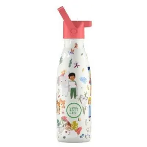 Botella Termica Acero Inoxidable Cool Bottles 350Ml Curious Explorers Cbbk35Ce