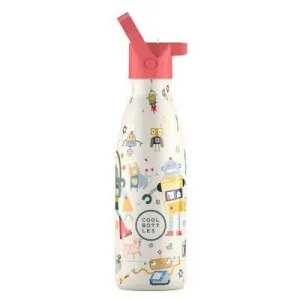 Botella Termica Acero Inoxidable Cool Bottles 350Ml Messy Robots Cbbk35Mr