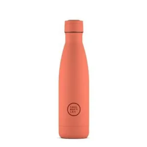 Botella Termica Acero Inoxidable Cool Bottles 500Ml Pastel Coral Cb500Pac
