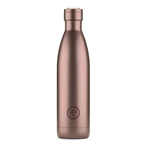 Botella Termica Acero Inoxidable Cool Bottles 750Ml Metallic Rose Cb750Mer