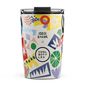 Taza Termica Acero Inoxidable Cool Bottles 330Ml Eddie Baehr Electric Garden Cbt33Ega