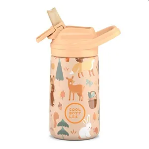Botella Termica Acero Inoxidable Cool Bottles 350Ml Woodland Buddies Cbkd35Wb