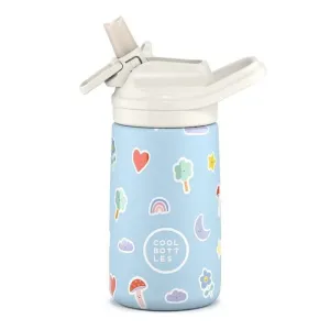 Botella Termica Acero Inoxidable Cool Bottles 350Ml Rainbow Clouds Cbkd35Rc