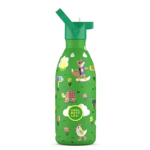 Botella Termica Acero Inoxidable Cool Bottles 500Ml Rolling Skaters Cbbk50Rs