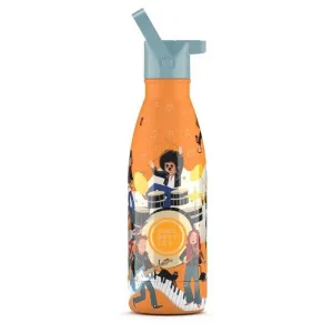 Botella Termica Acero Inoxidable Cool Bottles 350Ml Music Beat Cbbk35Mb
