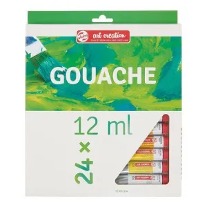 Pack 24 Tubos 12Ml Tempera Gouache Art Creation 9021624M