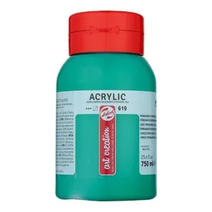 Pintura Acrilica 750 Ml Talens Art Creation 3574619M Verde Permanente Profundo