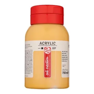 Pintura Acrilica 750 Ml Talens Art Creation 3574227M Ocre Amarillo