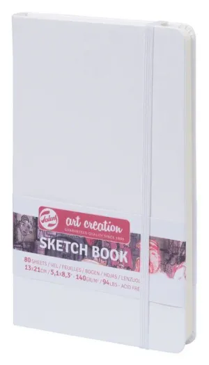 Cuaderno Sketch Book Art Creation 80 Hojas 140Grs Liso 13X21Cm Blanco 9314102M