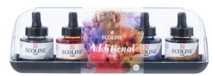 Pack 5 Acuarelas Liquidas Ecoline 30Ml Colores Surtidos 11259901