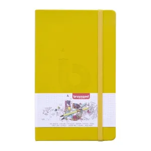 Cuaderno Sketch Book Bruynzeel 64 Hojas 140Grs Liso 13X21Cm Amarillo 60299003