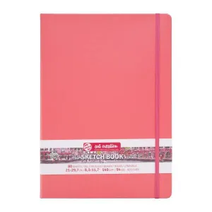 Cuaderno Sketch Book Art Creation 80 Hojas 140Grs Liso A4 Coral 9314313M