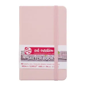 Cuaderno Sketch Book Art Creation 80 Hojas 140Grs Liso 9X14Cm Rosa 9314011M
