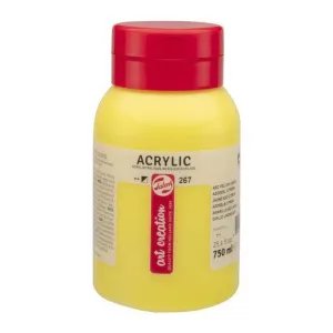 Pintura Acrilica 750 Ml Talens Art Creation 3574267M Azo Amarillo Limon