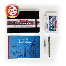 Set Urban Sketching Talens Black Edition Po200010