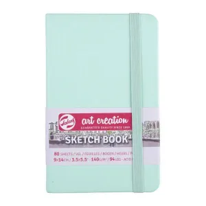 Cuaderno Sketch Book Art Creation 80 Hojas 140Grs Liso 9X14Cm Menta 9314031M
