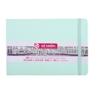 Cuaderno Sketch Book Art Creation 80 Hojas 140Grs Liso 21X14,8Cm Menta 9314035M