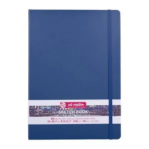 Cuaderno Sketch Book Art Creation 80 Hojas 140Grs Liso A4 Azul Fuerte 9314233M