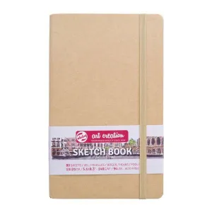 Cuaderno Sketch Book Art Creation 80 Hojas 140Grs Liso 13X21Cm Kraft 9314432M