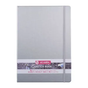 Cuaderno Sketch Book Art Creation 80 Hojas 140Grs Liso A4 Plata 9314043M