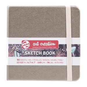 Cuaderno Sketch Book Art Creation 80 Hojas 140Grs Liso 12X12Cm Champagne 9314244M