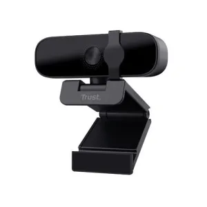 WEBCAM CON MICROFONO TRUST TANOR 1080P FULL HD NEGRA